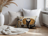 Issa Elephant Reversible Indoor/Outdoor Lumbar Pillow in Orange - Size 25x18