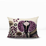 Issa Elephant Reversible Indoor/Outdoor Lumbar Pillow