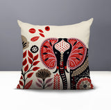 Issa Elephant Reversible Indoor/Outdoor Square Pillow
