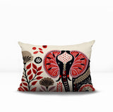 Issa Elephant Reversible Indoor/Outdoor Lumbar Pillow