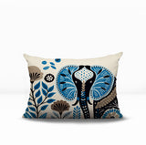 Issa Elephant Reversible Indoor/Outdoor Lumbar Pillow