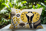 Issa Elephant Reversible Indoor/Outdoor Lumbar Pillow