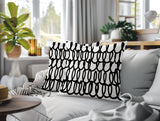 Iva Scribbles 2 Sets Indoor/Outdoor Reversible Square Pillow
