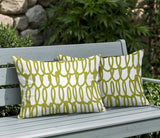 Iva Scribbles 2 Sets Indoor/Outdoor Reversible Rectangular Pillow