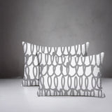 Iva Scribbles 2 Sets Indoor/Outdoor Reversible Rectangular Pillow