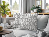 Iva Scribbles 2 Sets Indoor/Outdoor Reversible Square Pillow