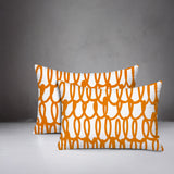 Iva Scribbles 2 Sets Indoor/Outdoor Reversible Rectangular Pillow