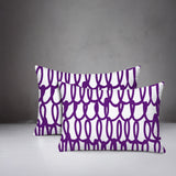 Iva Scribbles 2 Sets Indoor/Outdoor Reversible Rectangular Pillow