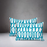 Iva Scribbles 2 Sets Indoor/Outdoor Reversible Rectangular Pillow