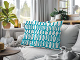 Iva Scribbles 2 Sets Indoor/Outdoor Reversible Square Pillow
