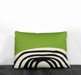 Izzy Spun Polyester Lumbar Indoor/Outdoor Throw Pillow