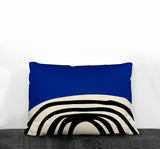 Izzy Spun Polyester Lumbar Indoor/Outdoor Throw Pillow