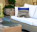 Izzy Spun Polyester Lumbar Indoor/Outdoor Throw Pillow