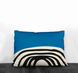 Izzy Spun Polyester Lumbar Indoor/Outdoor Throw Pillow