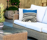 Izzy Spun Polyester Lumbar Indoor/Outdoor Throw Pillow