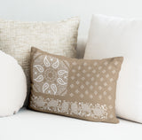 Jade Blend Lumbar Indoor/Outdoor Throw Pillow