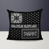 Jade Square Indoor/Outdoor Throw Pillow