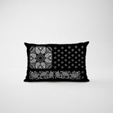Jade Blend Lumbar Indoor/Outdoor Throw Pillow