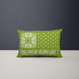 Jade Blend Lumbar Indoor/Outdoor Throw Pillow