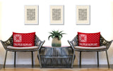 Jade Square Indoor/Outdoor Throw Pillow
