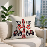 Jadi Elephant Reversible Indoor/Outdoor Lumbar Pillow