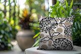 Jae Floral Reversible Indoor/Outdoor Square Pillow