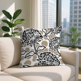 Jae Floral Reversible Indoor/Outdoor Square Pillow