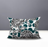 Jae Floral Reversible Indoor/Outdoor Rectangle Pillow