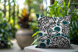 Jae Floral Reversible Indoor/Outdoor Square Pillow