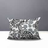 Jae Floral Reversible Indoor/Outdoor Rectangle Pillow