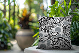 Jae Floral Reversible Indoor/Outdoor Square Pillow