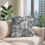 Jae Floral Reversible Indoor/Outdoor Square Pillow