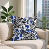 Jae Floral Reversible Indoor/Outdoor Square Pillow
