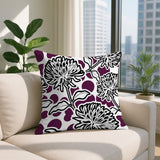 Jae Floral Reversible Indoor/Outdoor Square Pillow