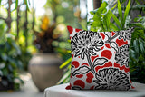 Jae Floral Reversible Indoor/Outdoor Square Pillow