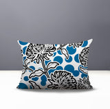 Jae Floral Reversible Indoor/Outdoor Rectangle Pillow