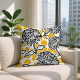 Jae Floral Reversible Indoor/Outdoor Square Pillow