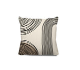 Jagero Abstract Spun Polyester Square Indoor/Outdoor Throw Pillow
