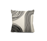 Jagero Abstract Spun Polyester Square Indoor/Outdoor Throw Pillow