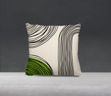 Jagero Abstract Spun Polyester Square Indoor/Outdoor Throw Pillow