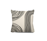 Jagero Abstract Spun Polyester Square Indoor/Outdoor Throw Pillow