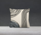 Jagero Abstract Spun Polyester Square Indoor/Outdoor Throw Pillow