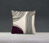 Jagero Abstract Spun Polyester Square Indoor/Outdoor Throw Pillow