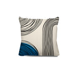 Jagero Abstract Spun Polyester Square Indoor/Outdoor Throw Pillow