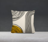 Jagero Abstract Spun Polyester Square Indoor/Outdoor Throw Pillow