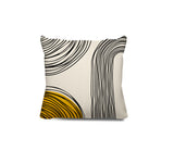 Jagero Abstract Spun Polyester Square Indoor/Outdoor Throw Pillow