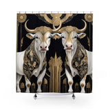 Jago Shower Curtain in Multicolor