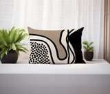 Jai Abstract Reversible Indoor/Outdoor Rectangular Pillow