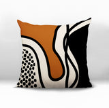 Jai Abstract Reversible Indoor/Outdoor Square Pillow