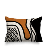 Jai Abstract Lumbar Indoor/Outdoor Throw Pillow